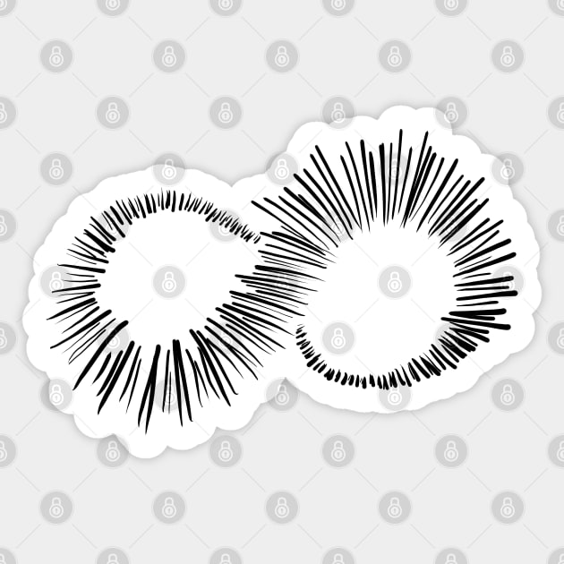 Infinity Sticker by H. R. Sinclair